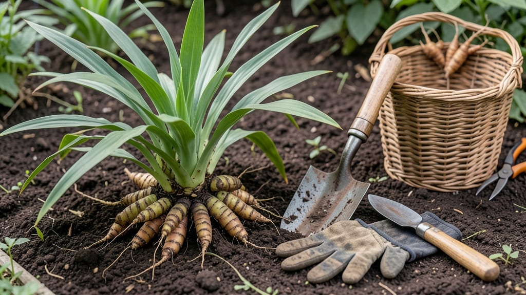 Ginger Harvest Time: Knife-Test Trick for Peak Pungency & Storage Life