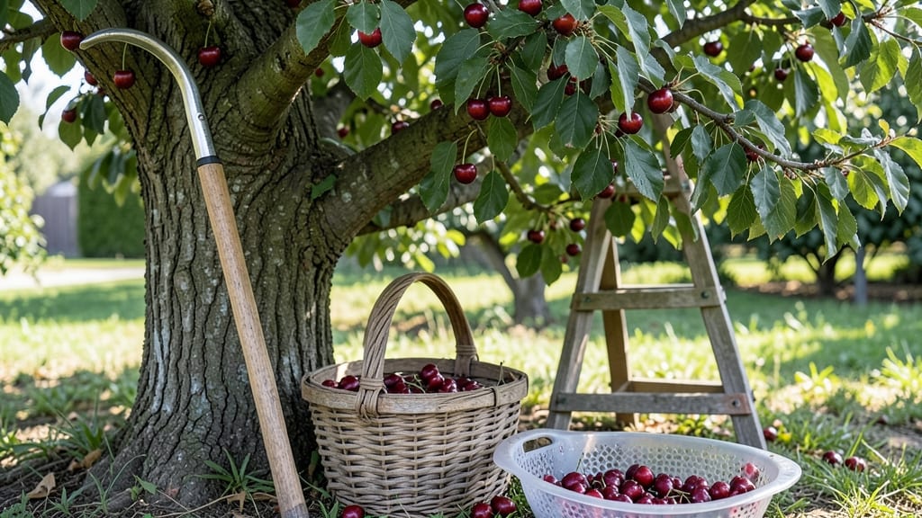 How to Harvest Cherries: Ripeness Tests That Prevent Cracking and Bruising