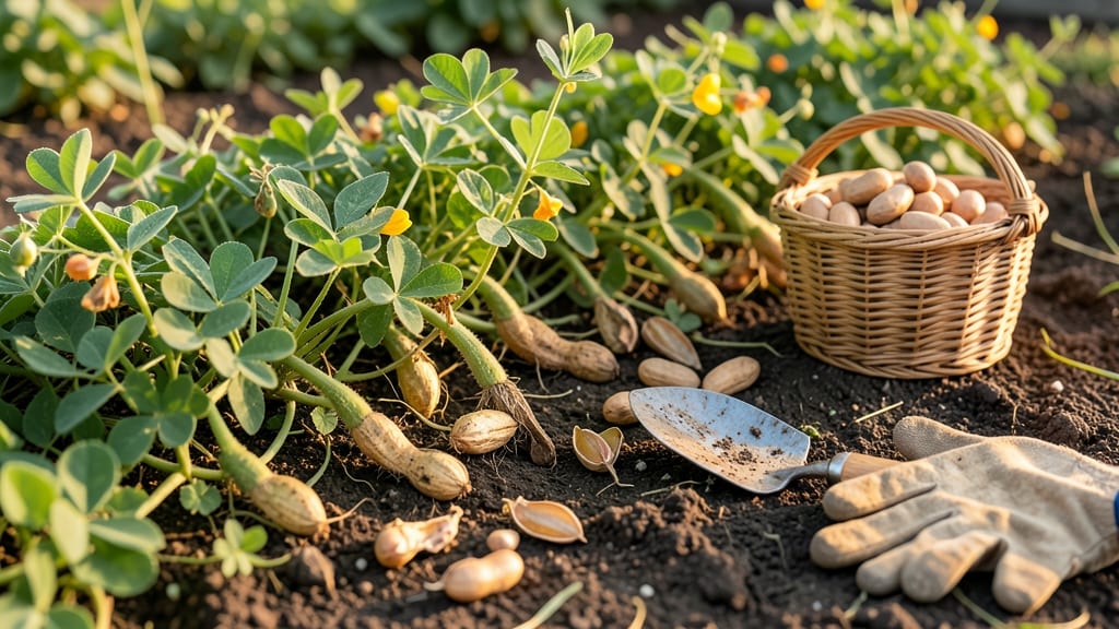 When to Harvest Peanuts: Dig When Leaves Yellow and Pods Feel Firm