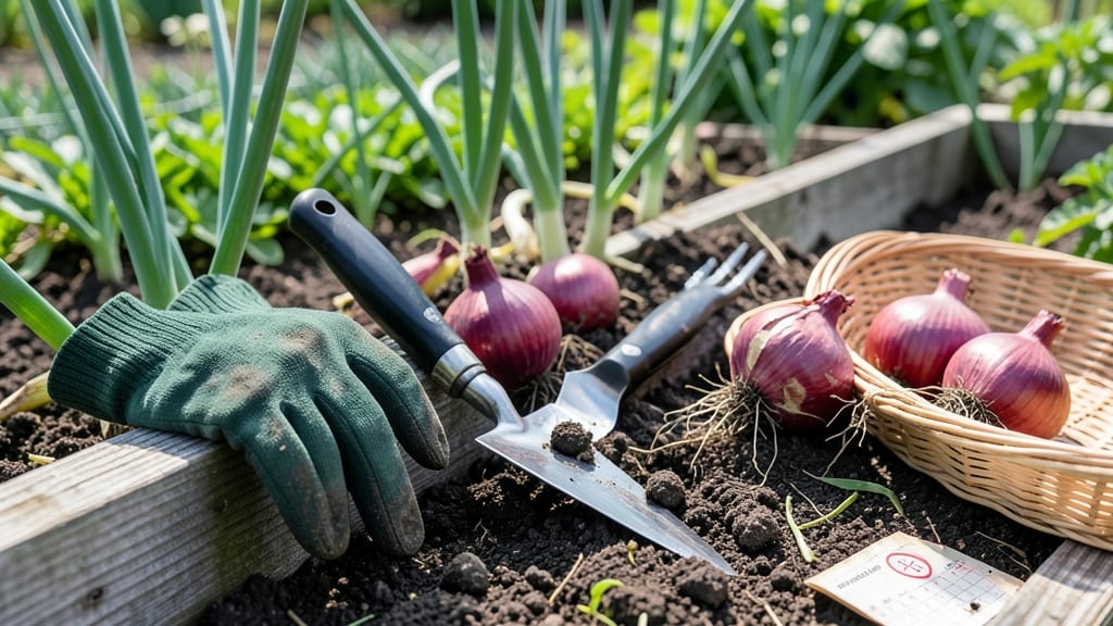 When to Harvest Red Onions: Rootball Size & Paper-Thin Skin Tricks