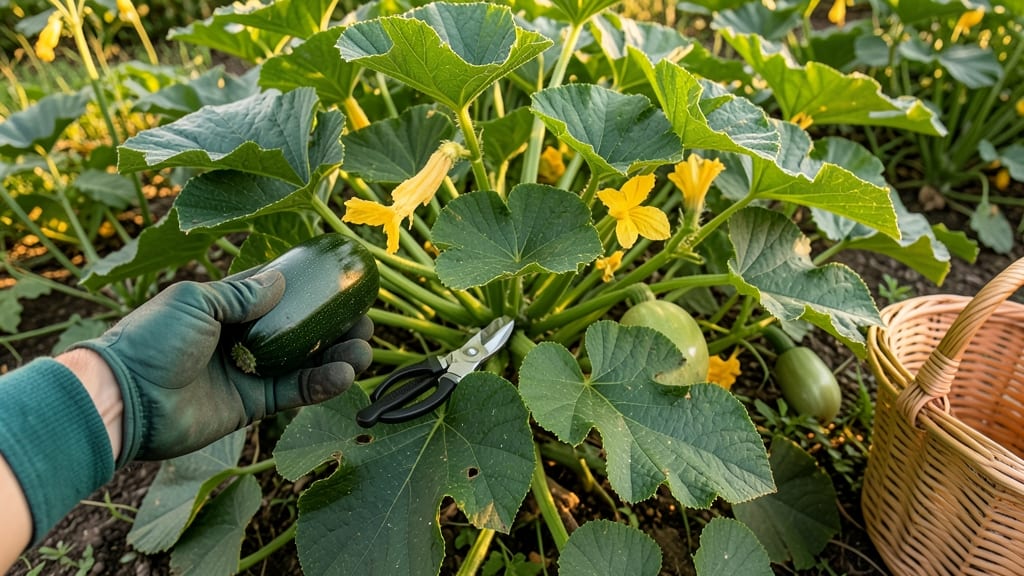 When to Harvest Round Zucchini: 3 Finger-Press Test for Peak Tender Crunch