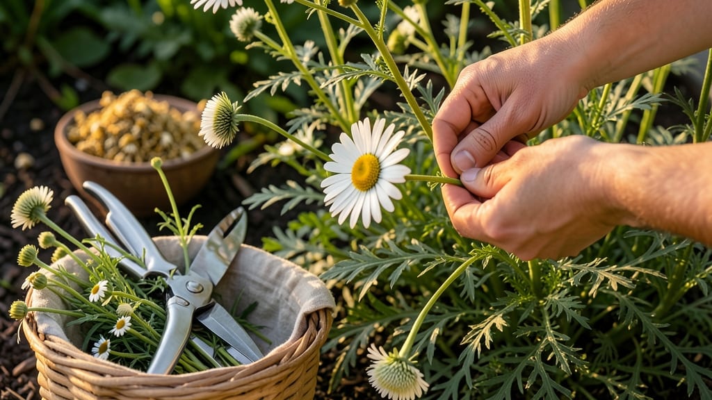 How to Harvest Chamomile: Best Time for Peak Flavor and Drying Tips