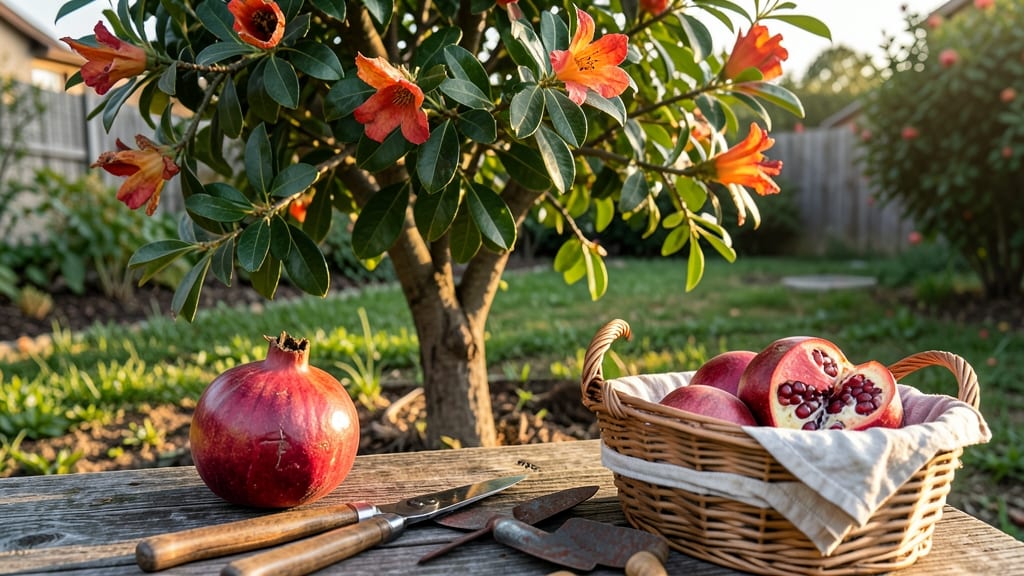 When to Harvest Pomegranate Fruit: 3 Tactile Tests for Juice-Rich Perfection
