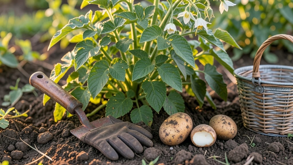When to Harvest Potatoes in Texas: Dig When Foliage Dies Back (Best Time & Tubers)