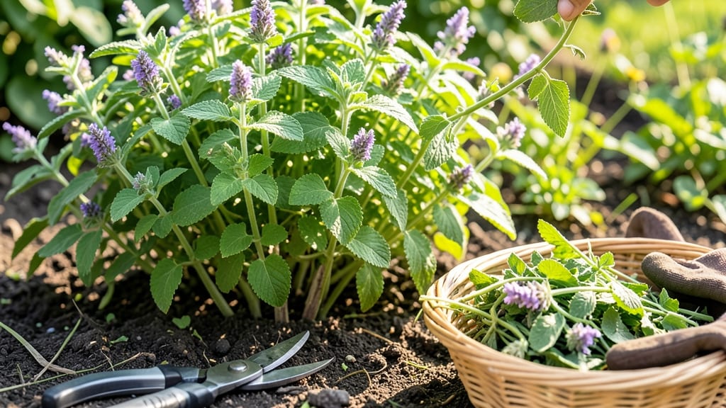 How to Harvest Catnip: When Leaves Crumble Easily & Yield Guide