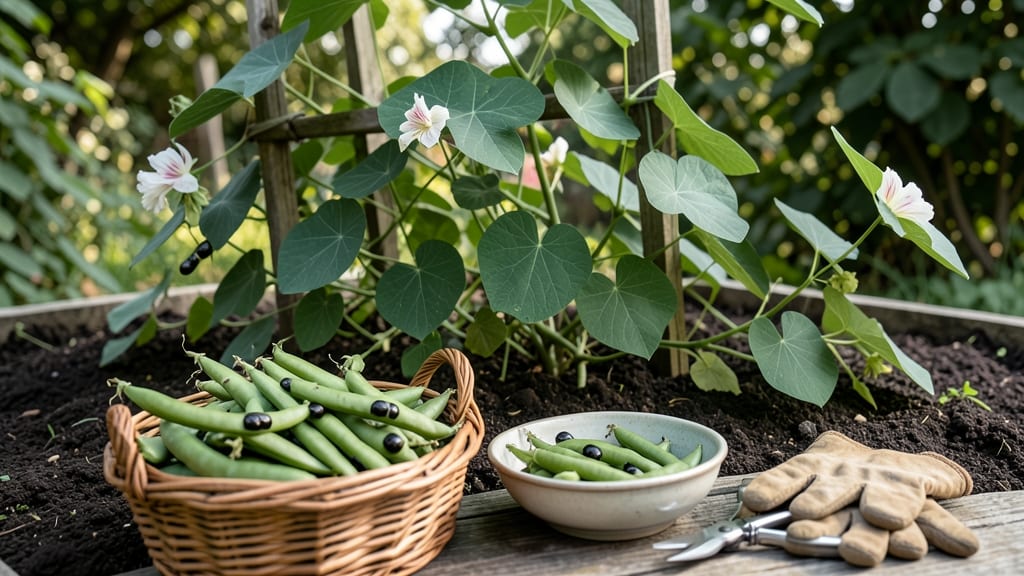 When to Harvest Black Eyed Peas: Pods Crack Open & Seeds Jiggle Slightly