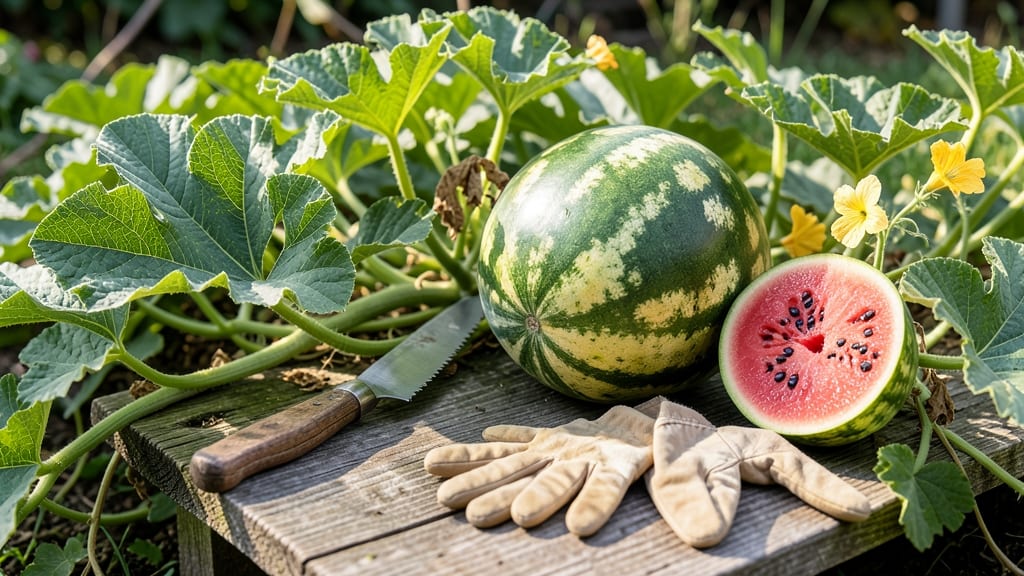 When to Harvest Sugar Baby Watermelon: 3 Tactile Checks for Peak Sweetness