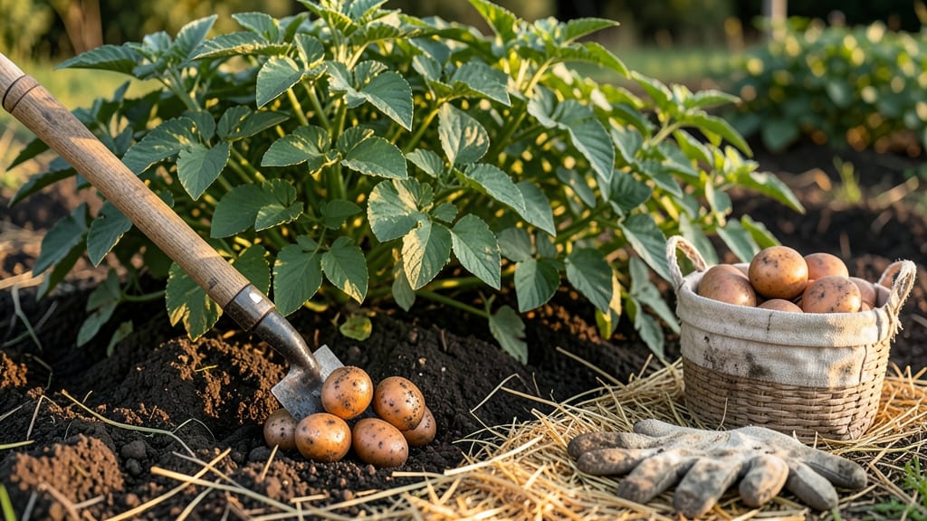 Russet Potato Harvest Time: When Skin Toughens But Eyes Stay Firm
