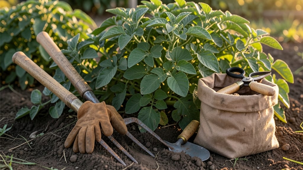 When to Harvest Russet Potatoes: Dig When Foliage Yellows and Tubers Feel Firm