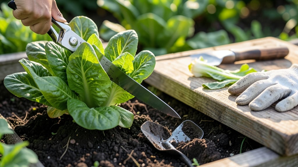 How to Harvest Romaine Lettuce So It Keeps Growing: Prune Outer Leaves for Continuous Growth
