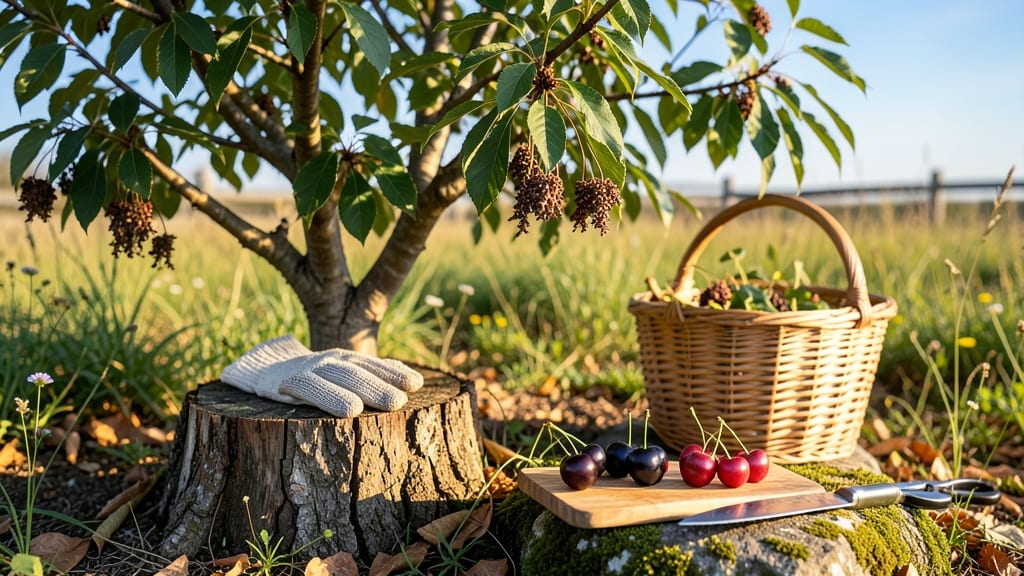 When to Harvest Chokecherries: Berry Color Shift & Seed Hardness Test