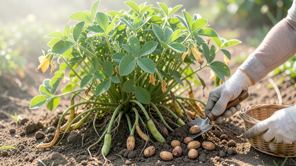 How to Know When to Harvest Peanuts: Shell Color Shift & Dig Test Guide