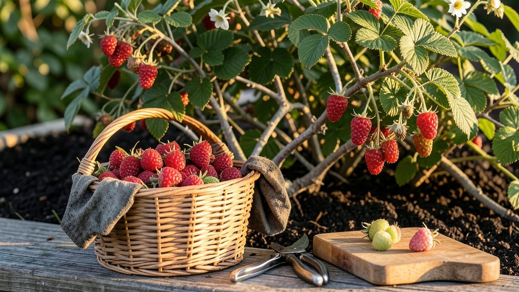 Raspberry Harvest Season: When to Pick for Sweetest Flavor & Avoid Bird Damage