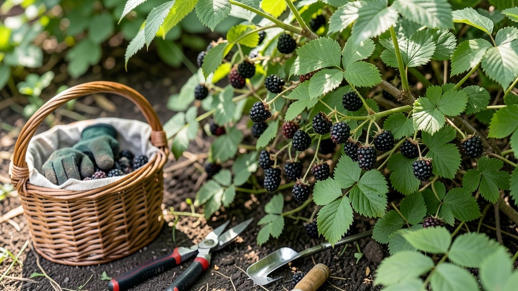 Blackberry Harvest Time: 3 Tactile Tests for Peak Ripeness