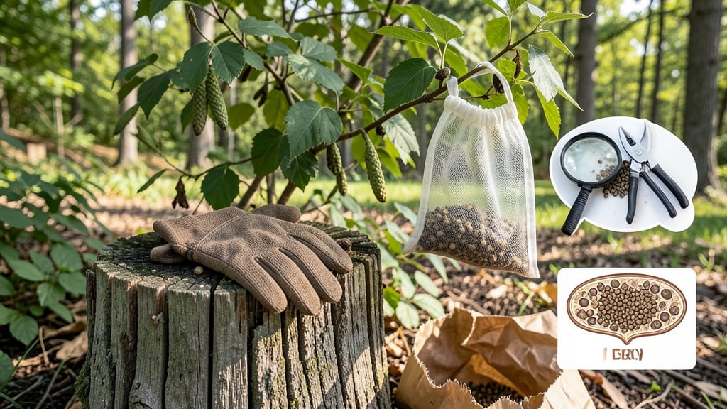 When to Harvest Trumpet Vine Seed Pods: Dry Hardness Test for Viable Seeds