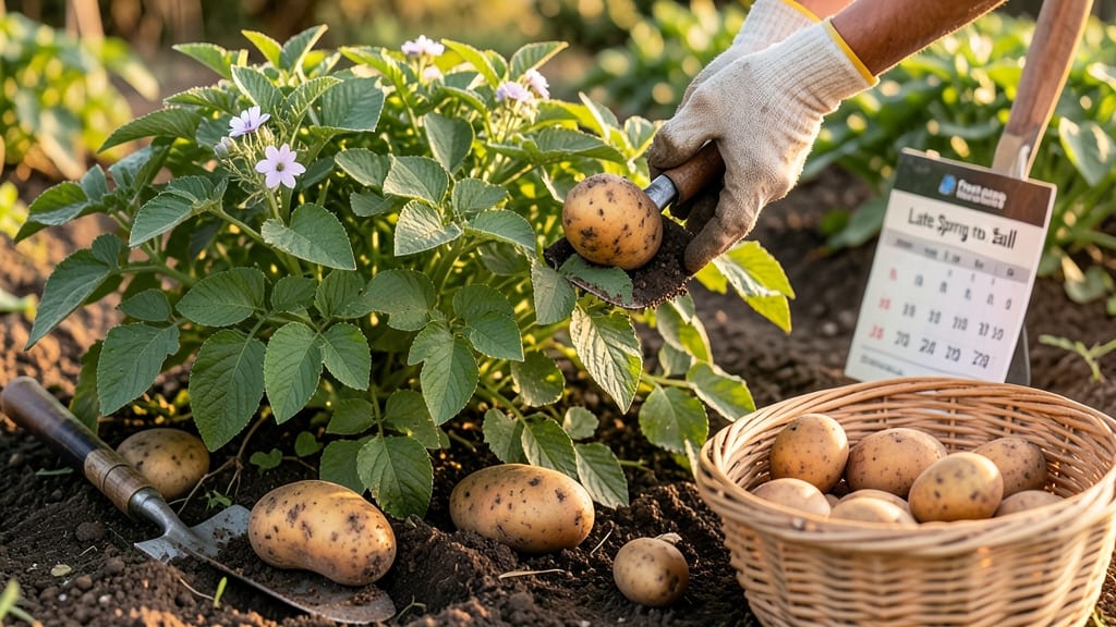 How to Know When to Harvest Potatoes: 3 Hands-On Tests for Perfect Tubers