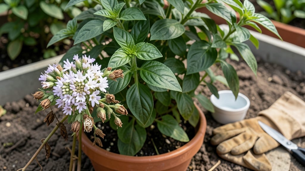 How to Harvest Thai Basil Seeds: When Pods Turn Brown and Crack Open Naturally
