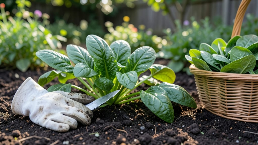 How to Harvest Spinach So It Keeps Growing: Trim Outer Leaves First for Regrowth
