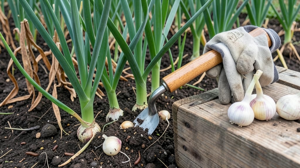 How to Know When to Harvest Garlic: 3 Tactile Tests for Perfect Bulbs