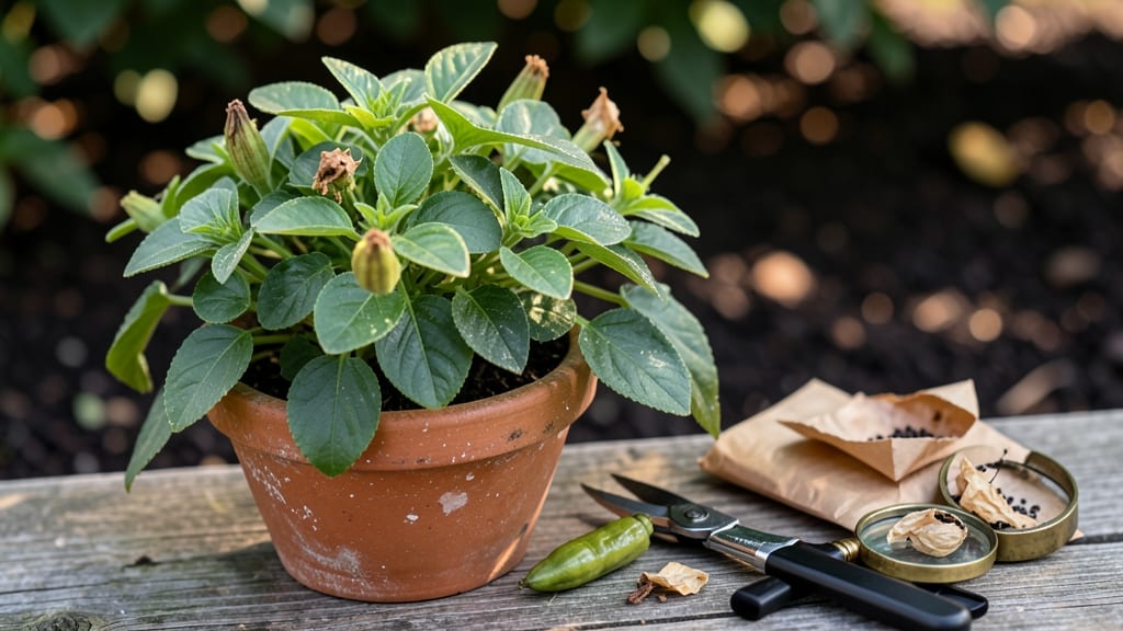 How to Harvest Impatiens Seeds: Wait for Pods to Crack Open Naturally