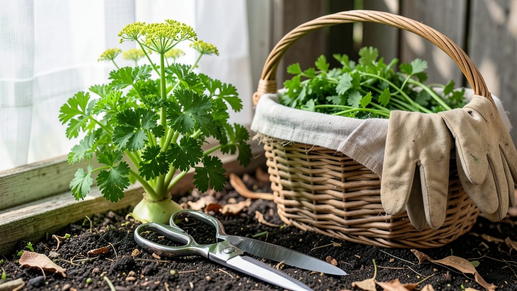 Best Way to Harvest Parsley: When Stems Snap Easily for Maximum Flavor & Longevity