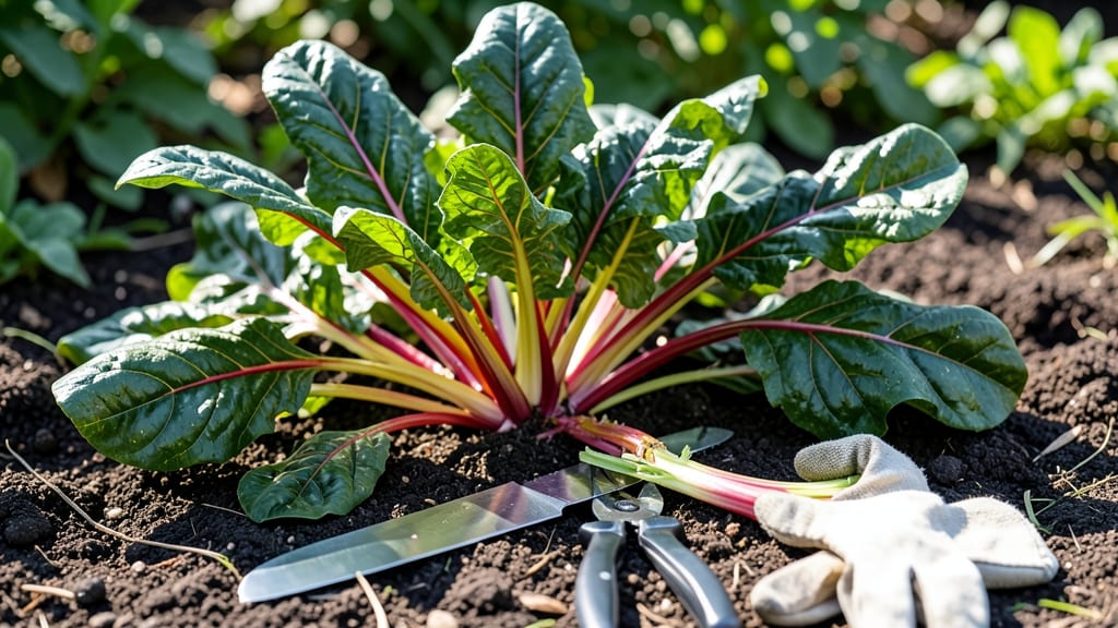 How to Harvest Chard So It Keeps Growing: Cut-and-Come-Again Method for Continuous Yield
