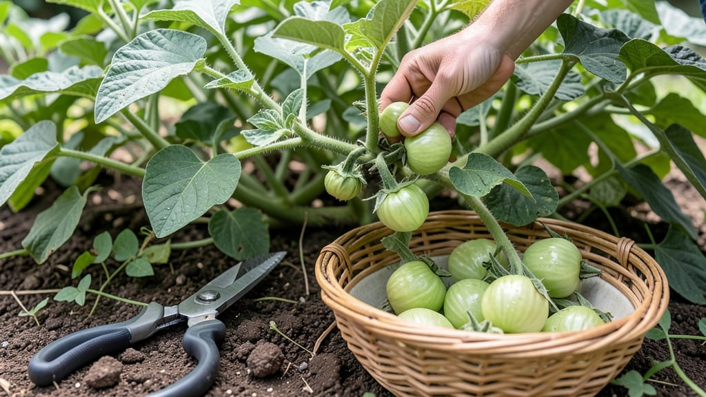 When to Harvest Tomatillo Plants: 3 Tactile Tests for Perfect Tartness