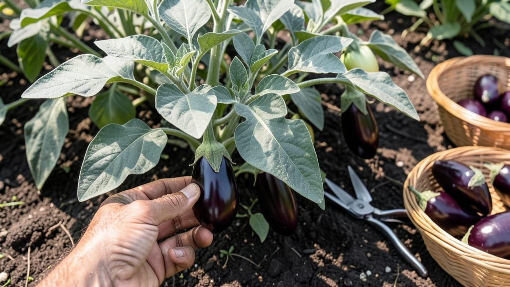 When to Harvest Asian Eggplant: 3 Finger-Press Tests for Peak Tenderness