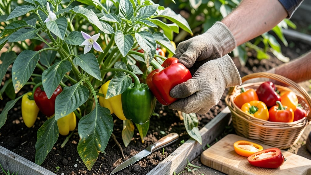 Bell Pepper Harvest Time: Color-Coded Ripeness Guide for Perfect Picking