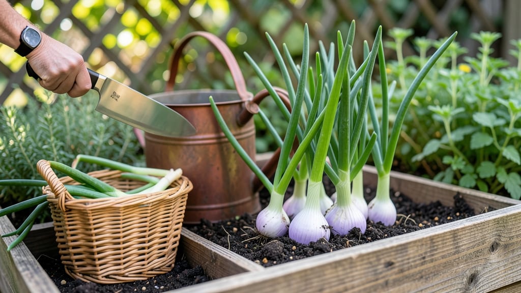 How to Harvest Green Onions So They Keep Growing: Trim Right for Continuous Regrowth