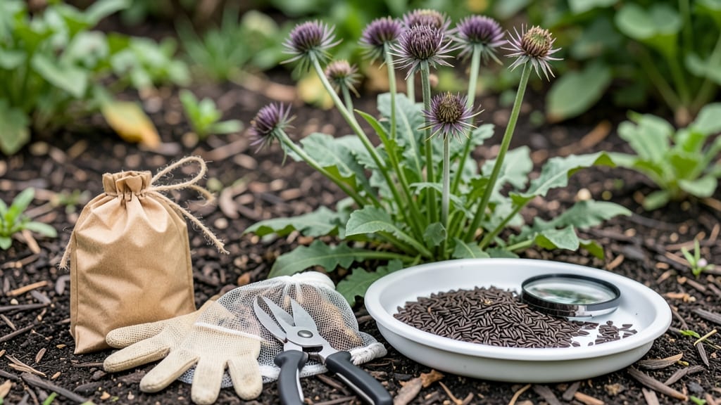How to Harvest Chicory Seeds: When Stems Turn Brown and Pods Crack Open