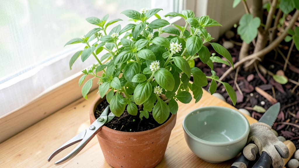 How to Harvest Basil With Pictures: Exact Leaf-Cutting Times for Peak Flavor