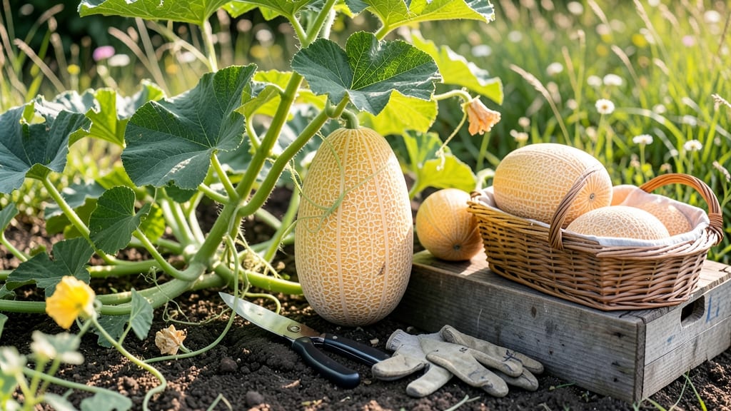 Cantaloupe Harvest Time: 3 Signs Your Melons Are Ready to Pick