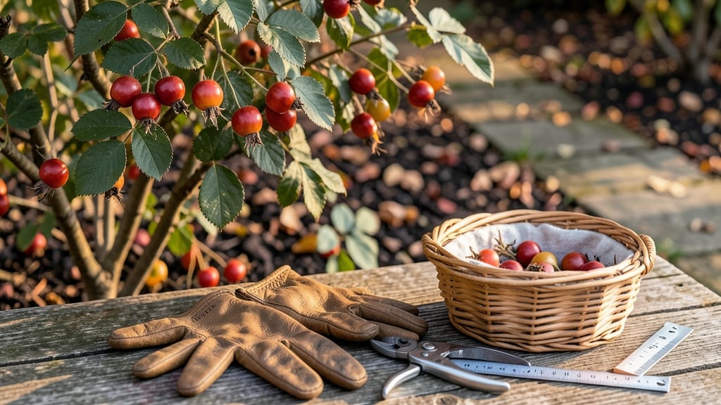 When to Harvest Rosehips: 3 Color-Coded Stages for Perfect Picking