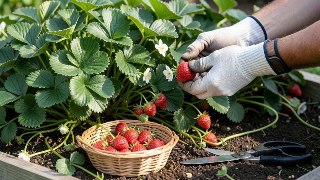How to Harvest Strawberries: When to Pick for Sweetness and Best Yield Tips