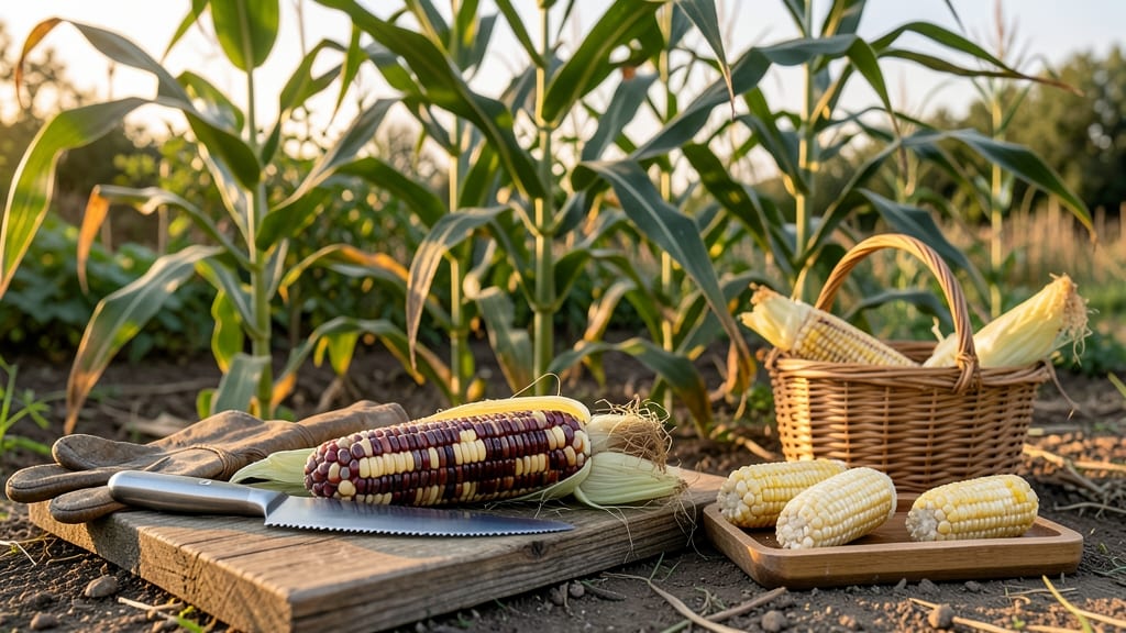 When to Harvest Indian Corn: Tassel Dries, Silk Turns Brown—Here’s the Exact Moment