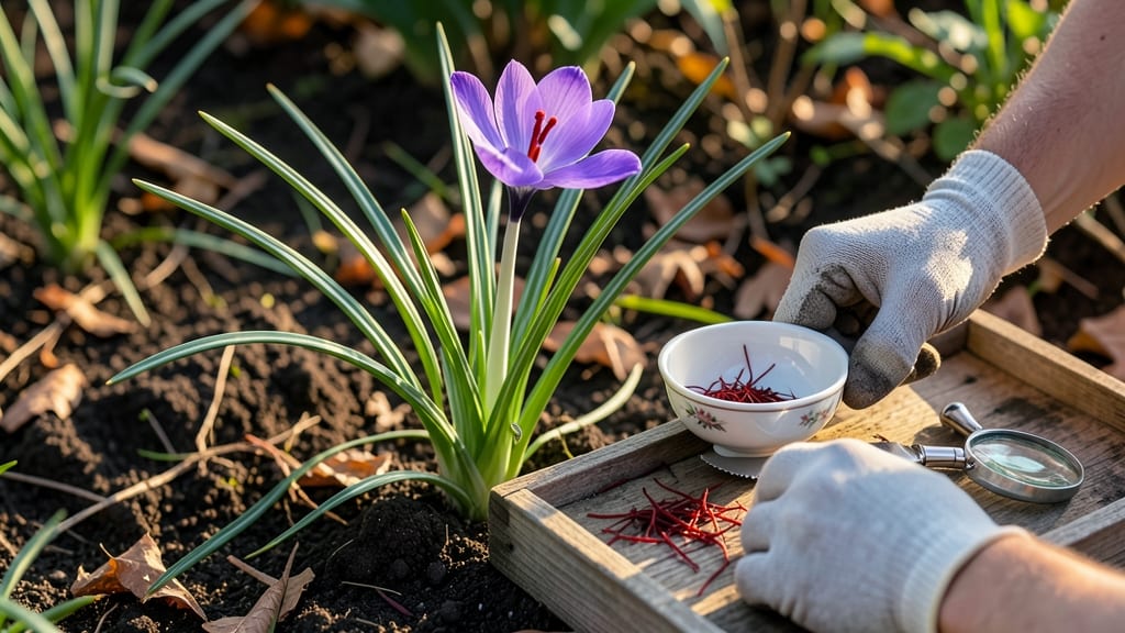 How to Harvest Saffron Threads: Exact Timing for Peak Flavor and Yield