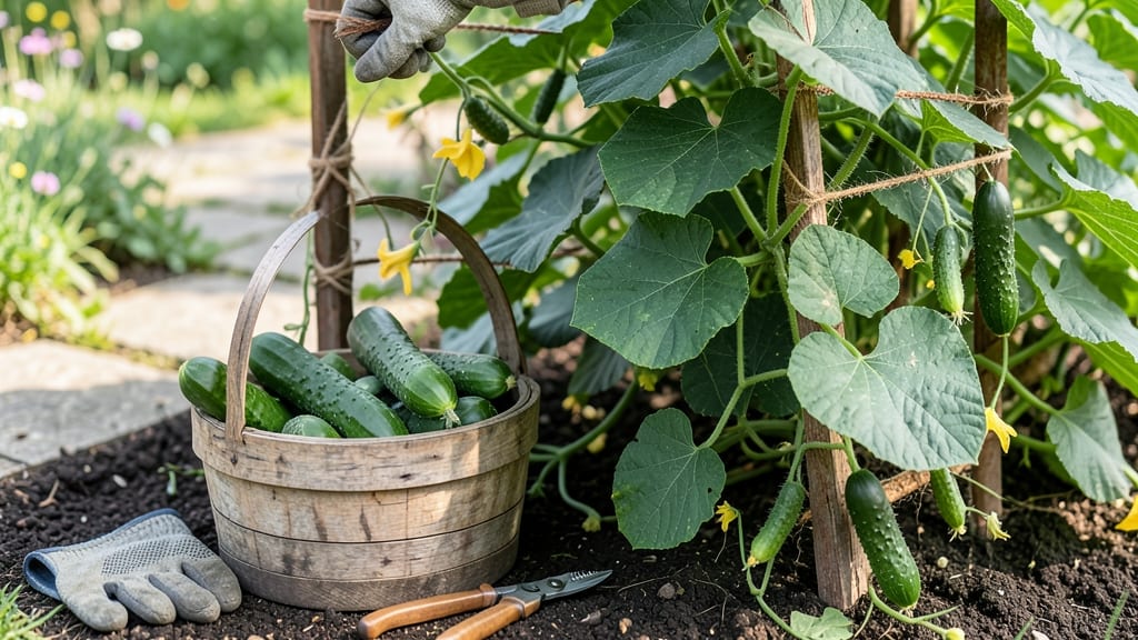 When to Harvest Pickling Cucumbers: 3 Tactile Tricks for Crunchy, Seedless Perfection