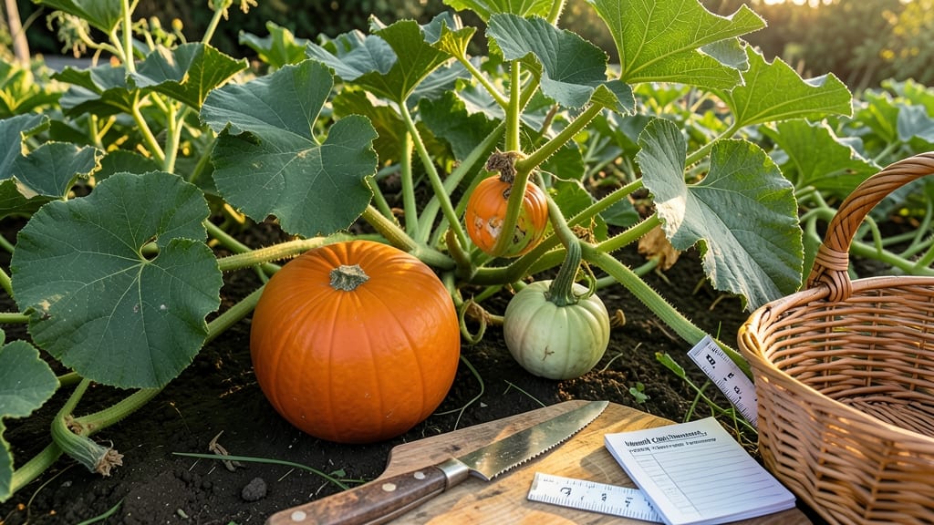 How to Know When to Harvest Pumpkins: Stem Snaps & Skin Hardens—5 Signs to Pick Perfectly Ripe Ones