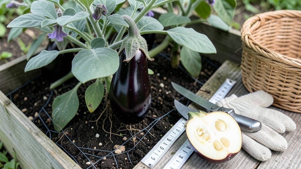 When to Harvest Japanese Eggplant: Firm Skin and Seed Check for Peak Flavor