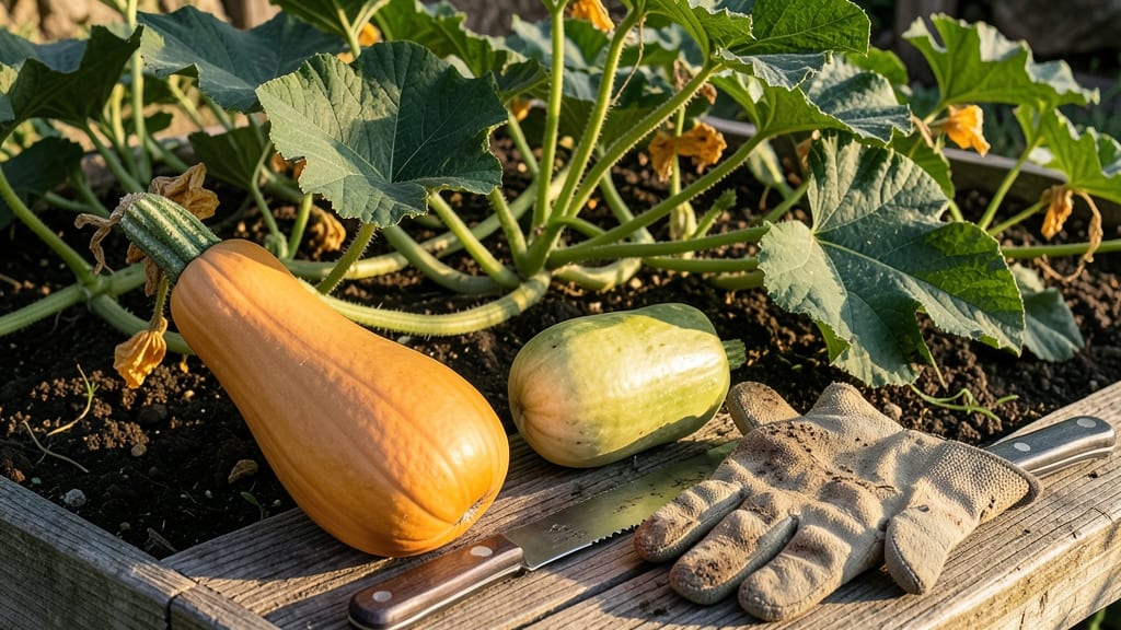 How to Know When to Harvest Butternut Squash: Seed Color Shift & Thumb Test Tricks