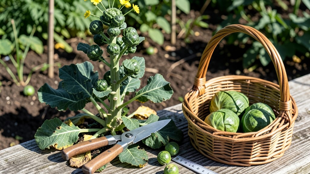 How Long to Harvest Brussel Sprouts: Tactile Tests for Crisp, Tight Heads