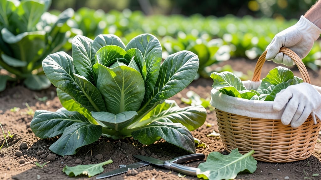 How to Harvest Romaine Lettuce from Garden: When to Cut for Crisp Heads and Avoid Bolting