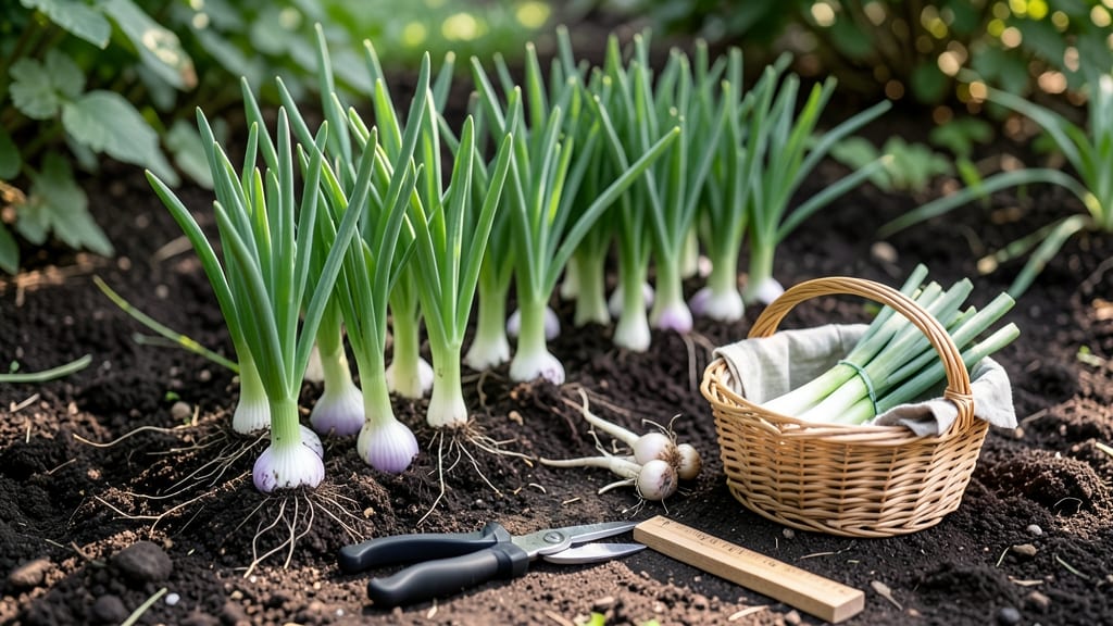 When to Harvest Scallions: Tender Greens Ready in 60 Days