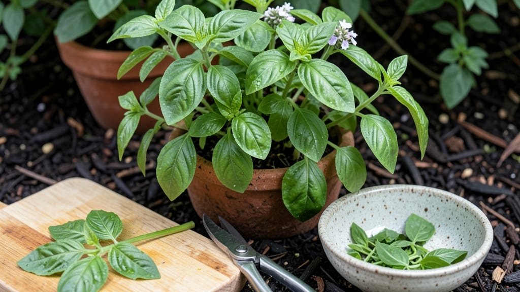 How to Harvest Basil for Pesto: Peak Flavor Trimming Secrets for Maximum Yield
