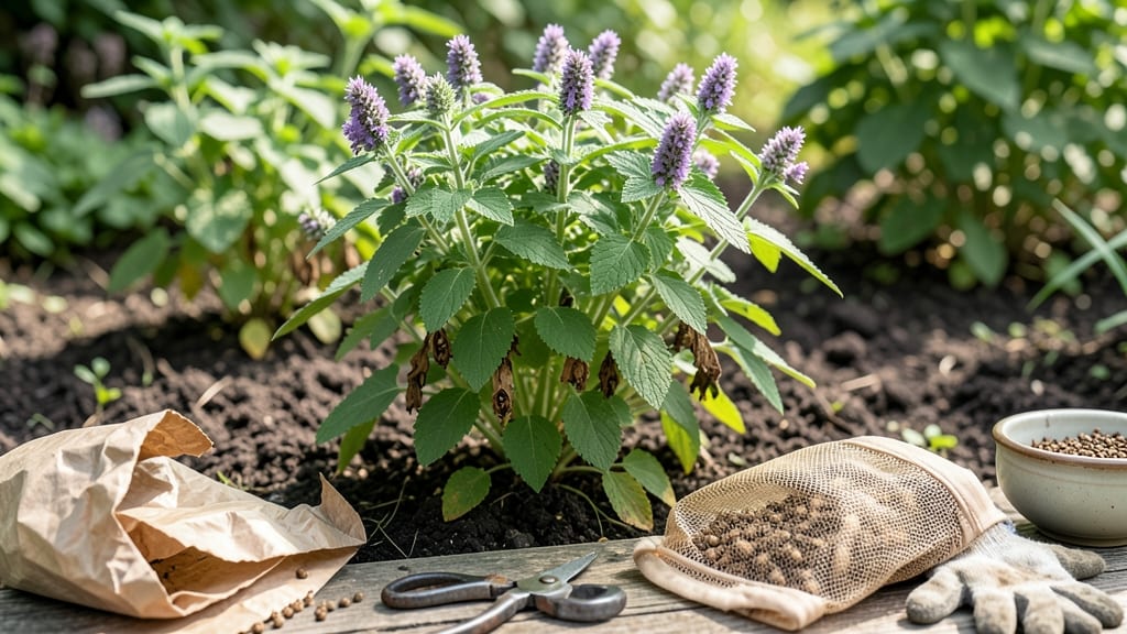 How to Harvest Catnip Seeds: When Pods Turn Brown and Seeds Rattle Inside