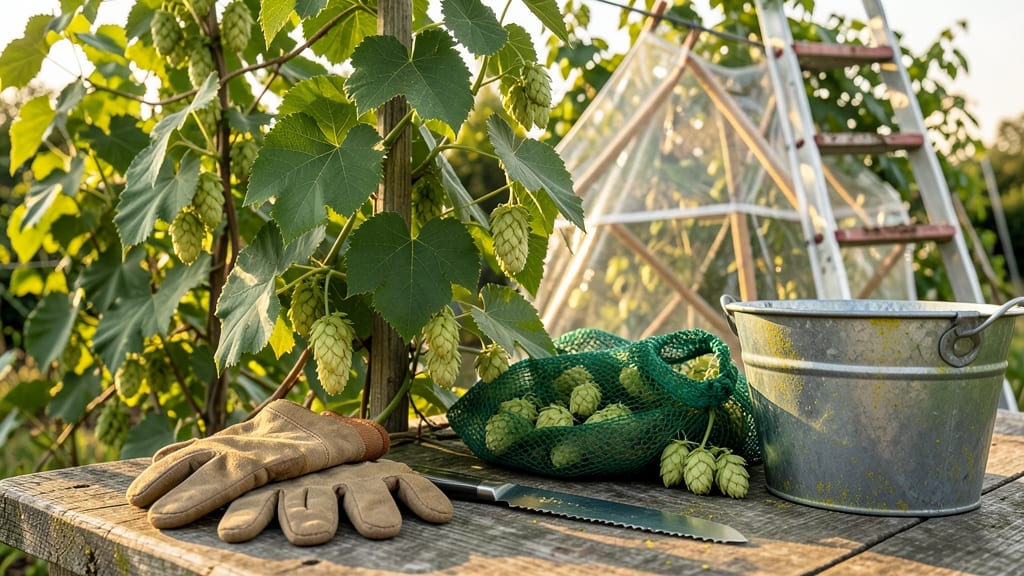 Hops Harvest Time: When to Pick for Maximum Alpha Acids & Cone Quality
