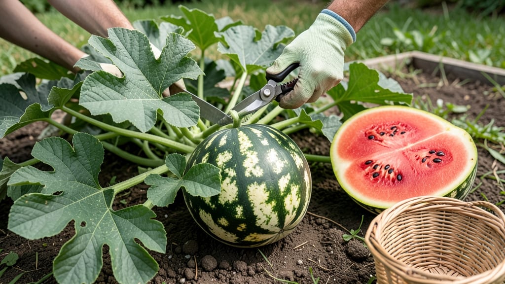Harvest Time for Watermelon: 3 Unmistakable Ripeness Tests Before Cutting
