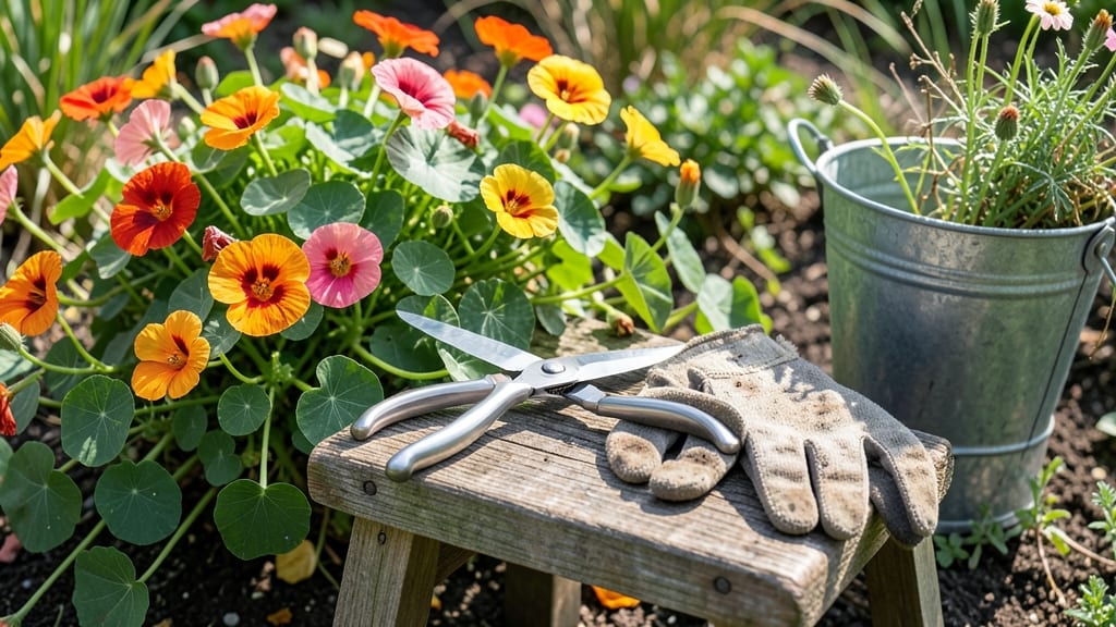 How to Harvest Nasturtium Flowers: Perfect Timing for Edible Blooms & Seed Pods