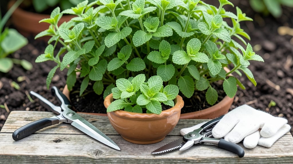 How to Harvest Spearmint: When Stems Reach 6 Inches & Pruning for Regrowth